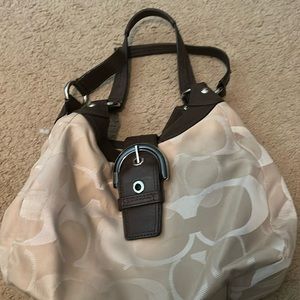 Coach shoulder purse